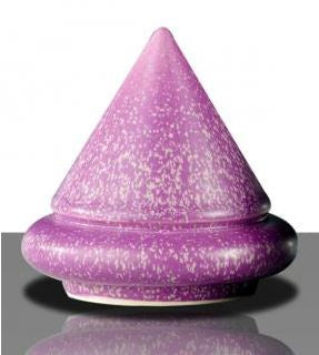 Glaze violet moucheté satiné brillant 100 grammes de poudre 1020 - 1080 ° C.
