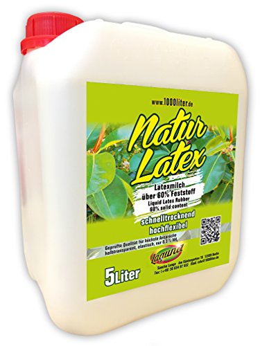 latex liquide naturel 5 litres bidon fabricant de masques artisanat latex lait latex